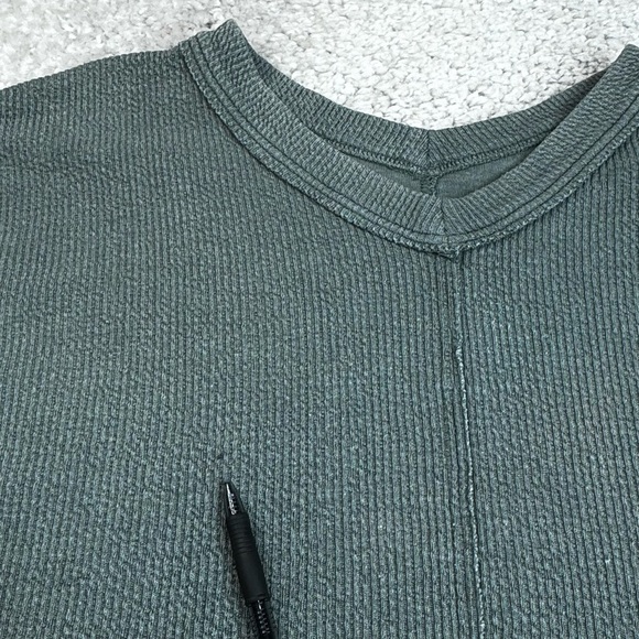 Aerie Wonder Textured Shirt Oversize Loungewear Comfy XS - Picture 4 of 8